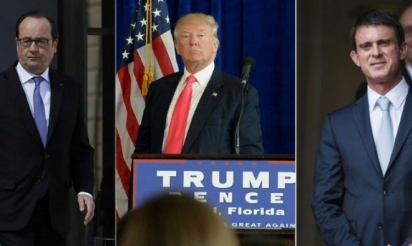 Donald Trump critique la France, François Hollande et Manuel Valls lui répondent