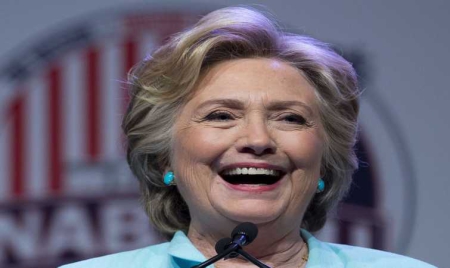 Maison Blanche: large avance d’Hillary Clinton, selon un nouveau sondage