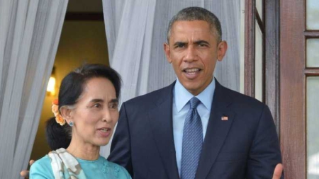 Obama accueille Suu Kyi, l’icône devenue dirigeante politique