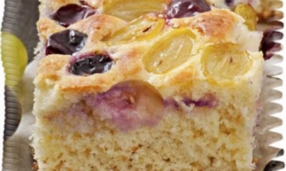 Cake au raisin de saison