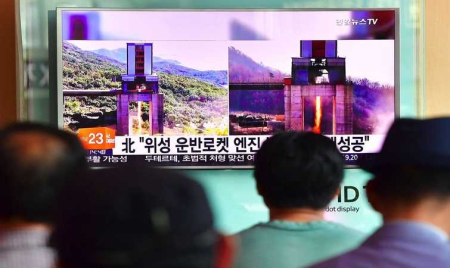 Corée du Nord: Pyongyang dit avoir testé un moteur de fusée