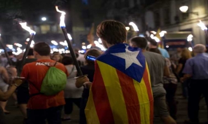 Catalogne: manifestations attendues pour faire sécession avec l’Espagne