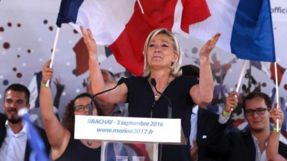 Marine Le Pen a fait sa rentrée politique