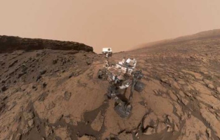 Le robot Curiosity se prend en selfie sur Mars 