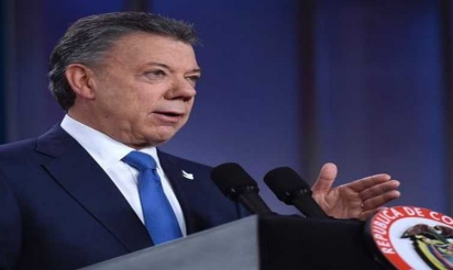 Le Nobel de la paix au président colombien Santos