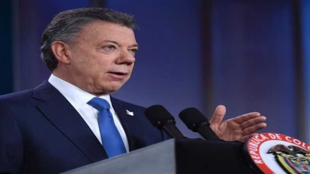 Le Nobel de la paix au président colombien Santos
