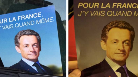 Des faux tracts de Nicolas Sarkozy distribués à Paris