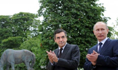 Russie: Poutine loue François Fillon, un grand professionnel