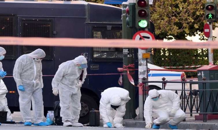 Jet de grenade devant l’ambassade de France à Athènes