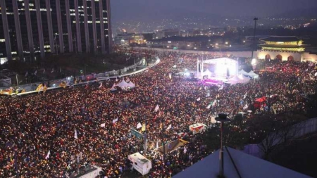 Corée du Sud: plus d’un million de manifestants contre la présidente