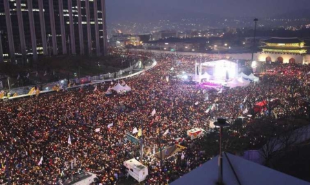 Corée du Sud: plus d’un million de manifestants contre la présidente