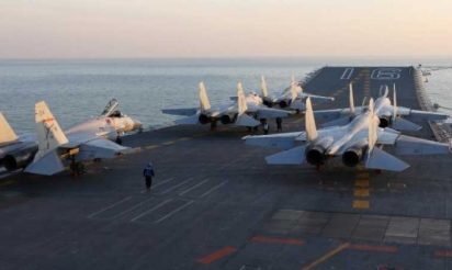 Chine: première sortie dans le Pacifique du porte-avions Liaoning