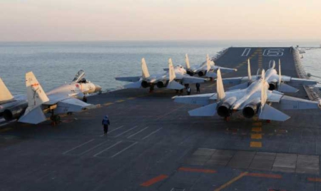 Chine: première sortie dans le Pacifique du porte-avions Liaoning
