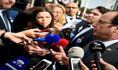 Hollande appelle l’Europe à faire bloc face à Trump