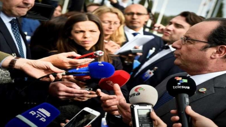 Hollande appelle l’Europe à faire bloc face à Trump