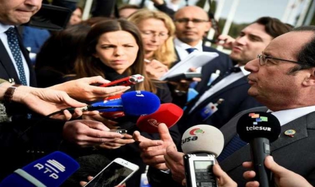 Hollande appelle l’Europe à faire bloc face à Trump
