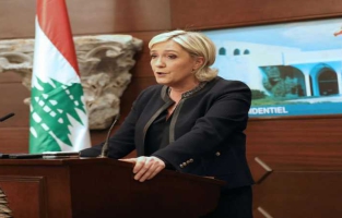 Marine Le Pen rencontre au Liban son premier chef d'Etat étranger