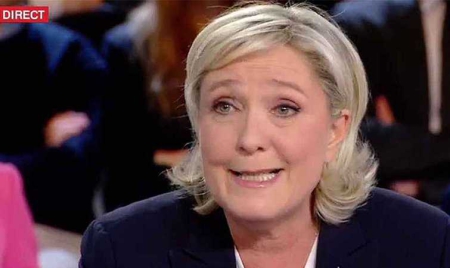 Carton plein pour Marine Le Pen sur France2