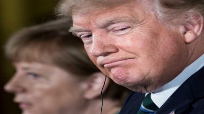 Trump attaque Berlin sur ses dépenses militaires juste après la rencontre avec Merkel