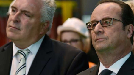 Hollande rend une visite hautement symbolique au maire PS de Boulogne-sur-Mer