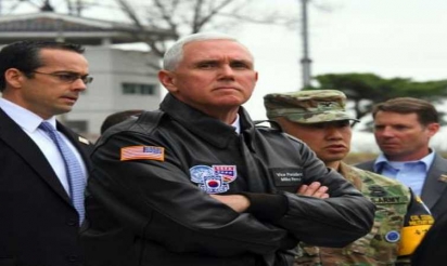 Pence recommande à Pyongyang de ne pas éprouver la détermination de Trump