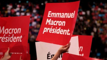 Macron à Bercy un public de novices enthousiastes
