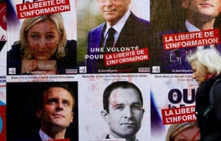 Présidentielle Le Pen et Macron toujours en tête, devant Mélenchon et Fillon