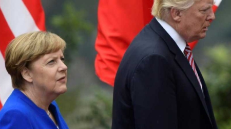 Tensions Trump/Merkel, la relation transatlantique à l’épreuve