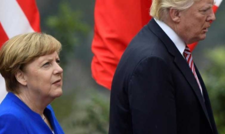 Tensions Trump/Merkel, la relation transatlantique à l’épreuve
