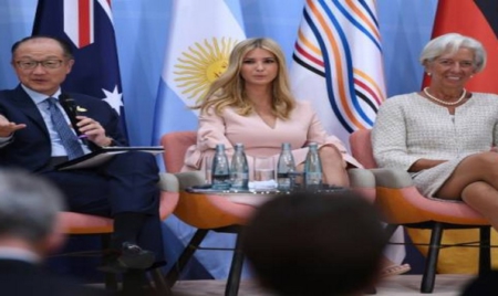 Trump se fait remplacer par sa fille à la table du G20