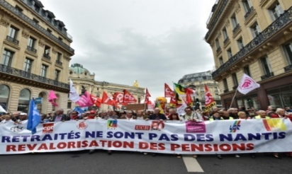 Les retraités dans la rue pour dénoncer la hausse de la CSG