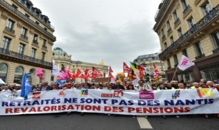 Les retraités dans la rue pour dénoncer la hausse de la CSG