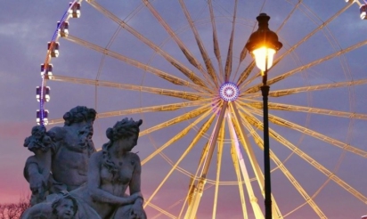 Marché de la Grande roue  Paris mise en examen