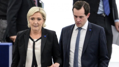 Le Pen ne conduira pas la liste du FN aux européennes annonce Bay